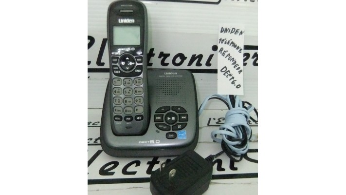 Uniden DECT6.0 wireless phone with answering function